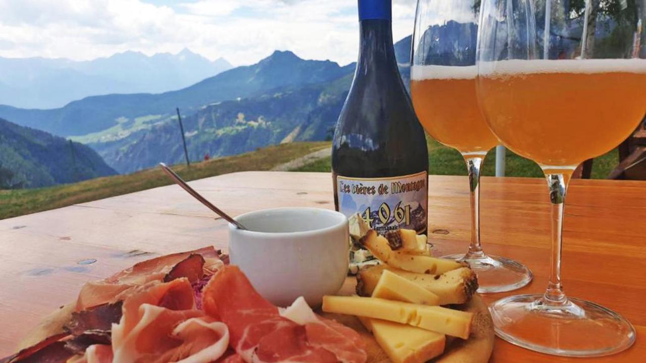 Locanda Ristorante Bar Del Lago Chamois Kültér fotó