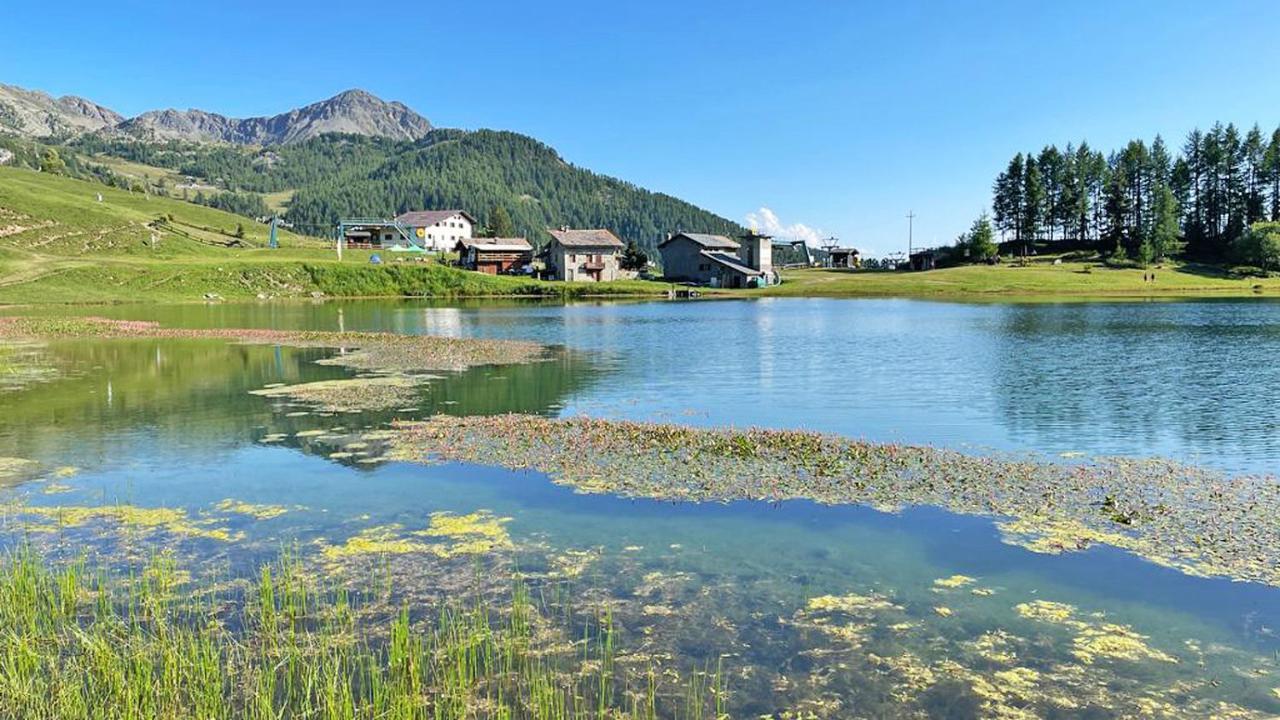 Locanda Ristorante Bar Del Lago Chamois Kültér fotó